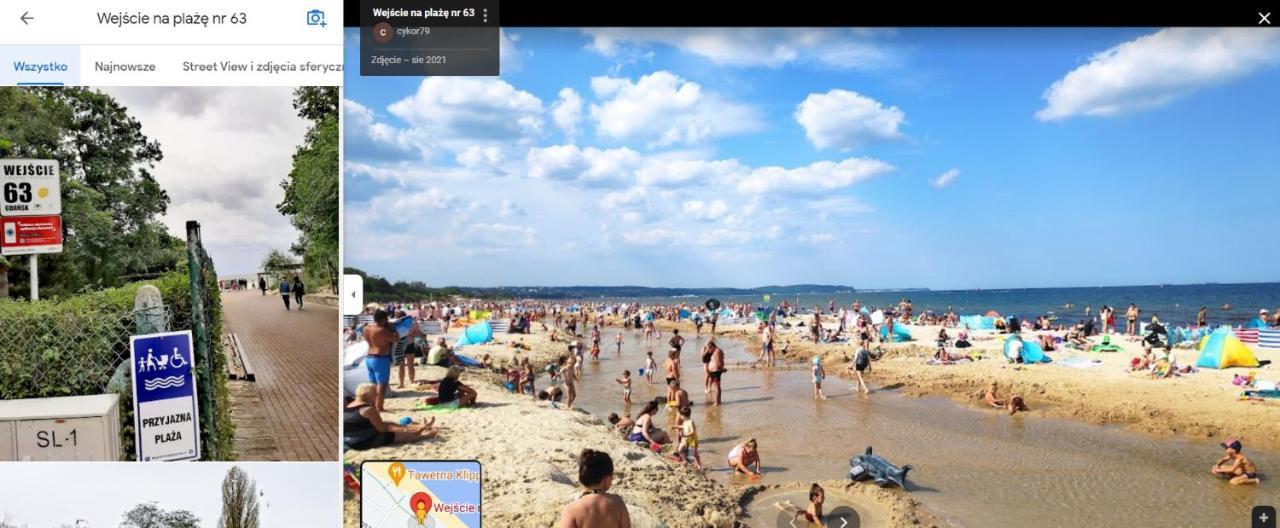 Apartament 2 Pokoje W Gdansku Blisko Morza 1500 M Do Plazy Esterno foto